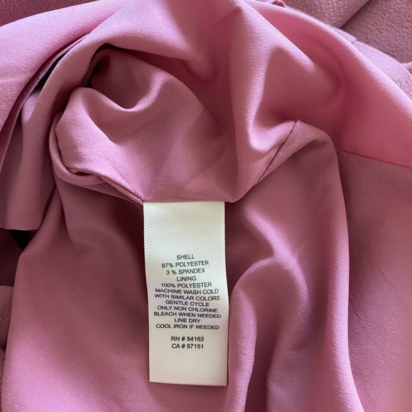 Harper Rose Tie Neck Sheath Dress Sz 8 - Picture 5 of 6